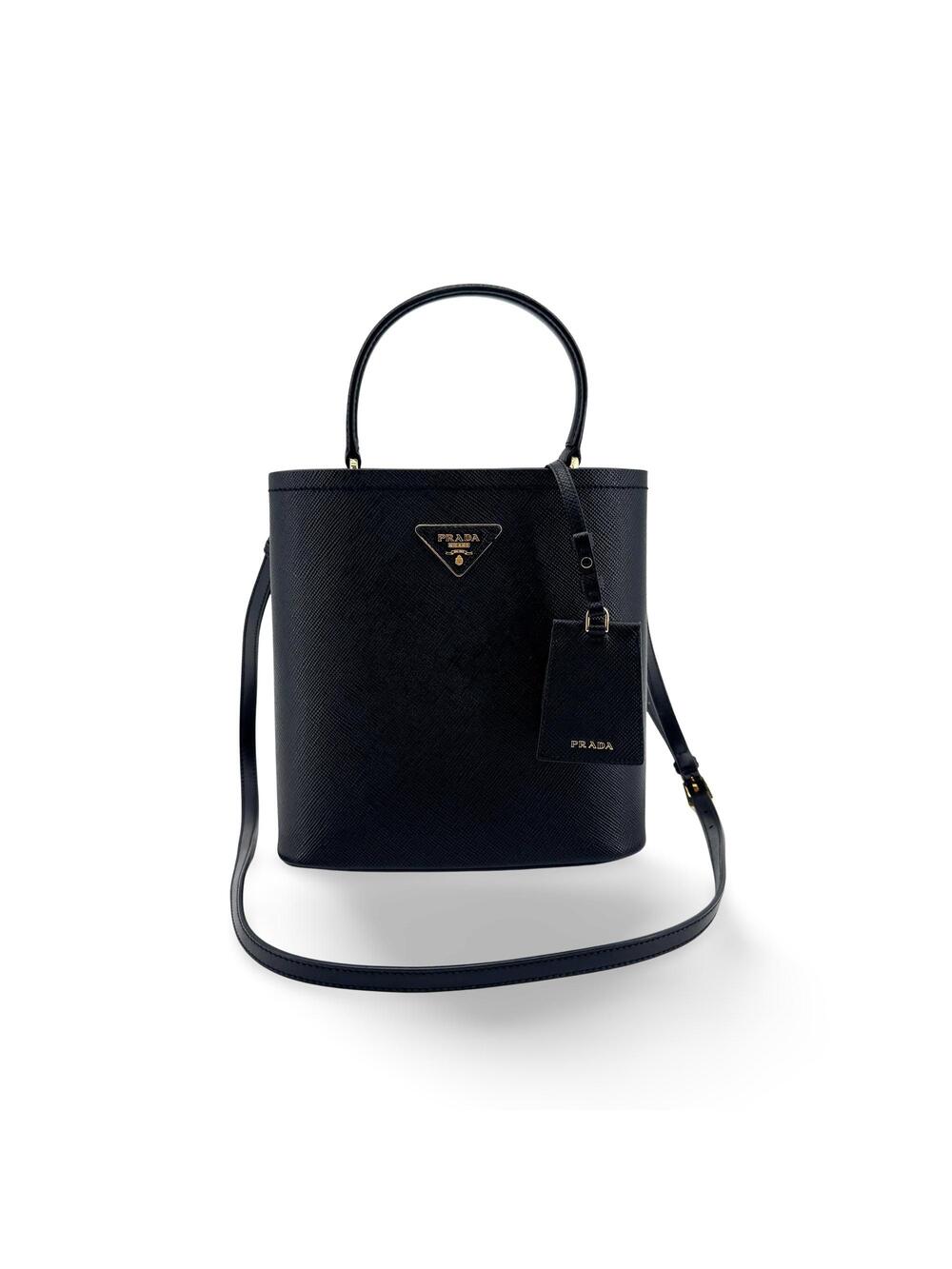 Prada Saffiano Leather Panier Small Bag #362704P96B